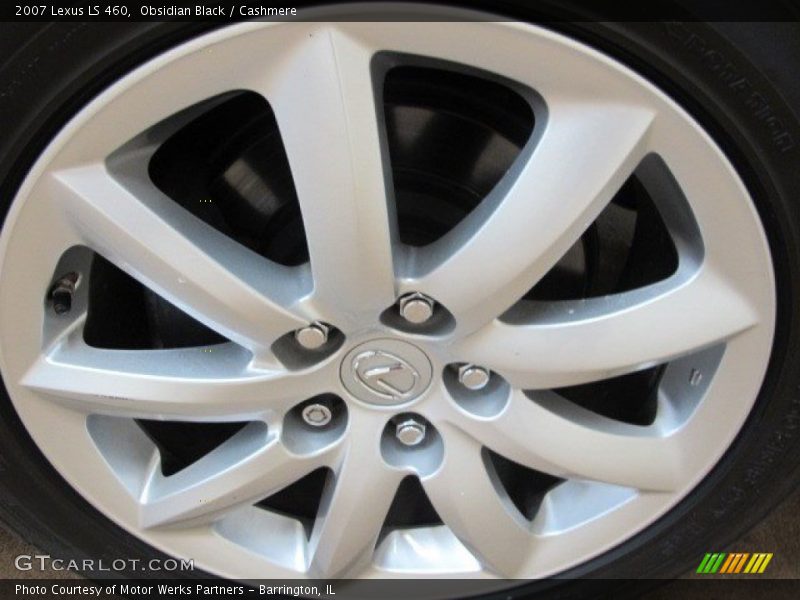 Obsidian Black / Cashmere 2007 Lexus LS 460