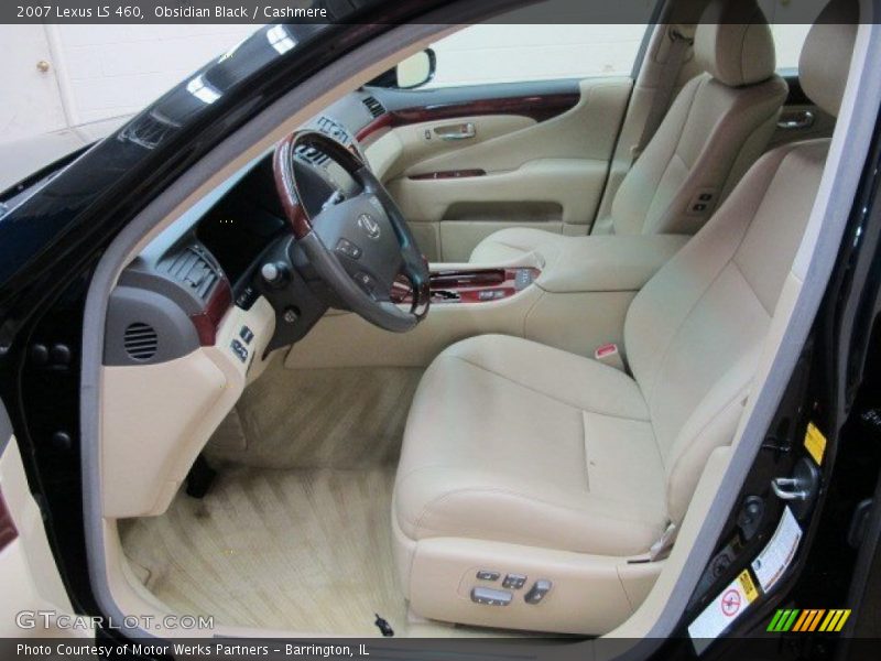 Obsidian Black / Cashmere 2007 Lexus LS 460