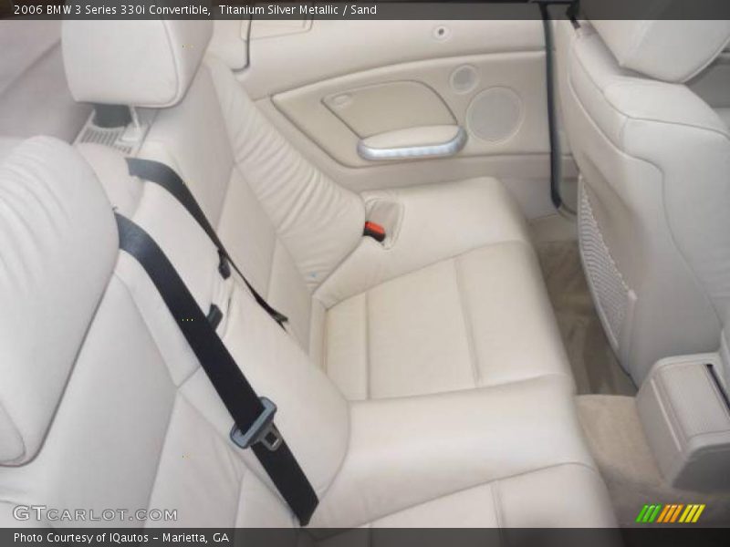 Titanium Silver Metallic / Sand 2006 BMW 3 Series 330i Convertible