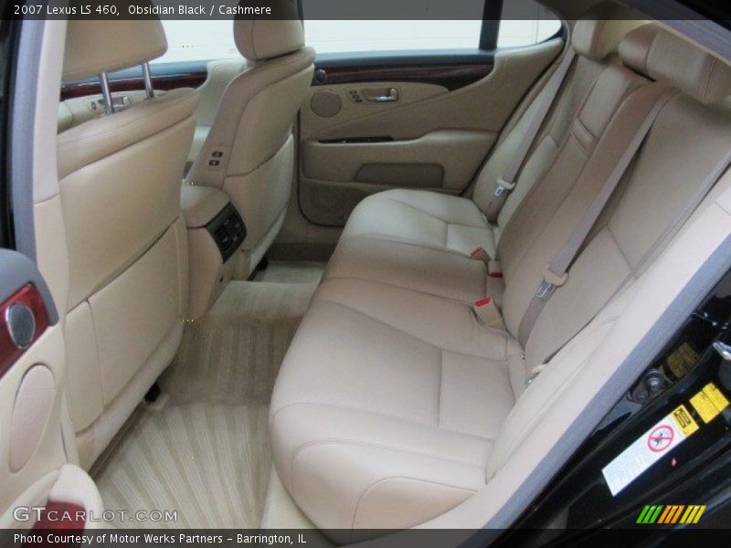 Obsidian Black / Cashmere 2007 Lexus LS 460