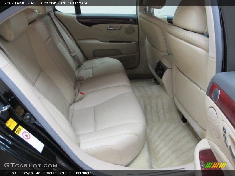Obsidian Black / Cashmere 2007 Lexus LS 460