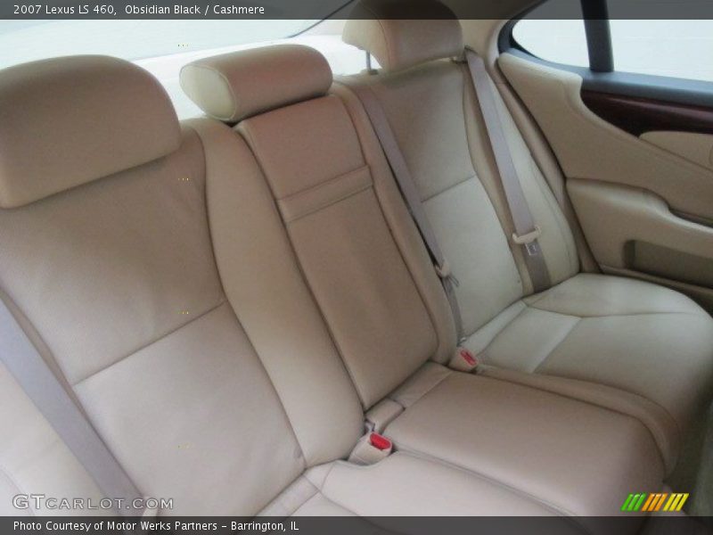 Obsidian Black / Cashmere 2007 Lexus LS 460