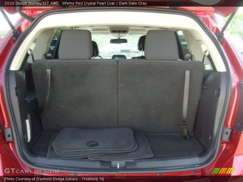 Inferno Red Crystal Pearl Coat / Dark Slate Gray 2010 Dodge Journey SXT AWD