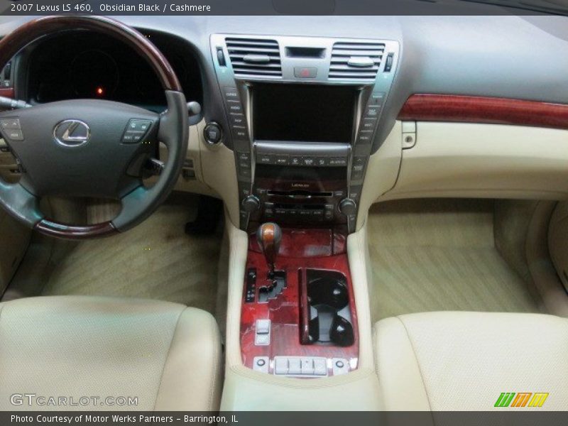 Obsidian Black / Cashmere 2007 Lexus LS 460