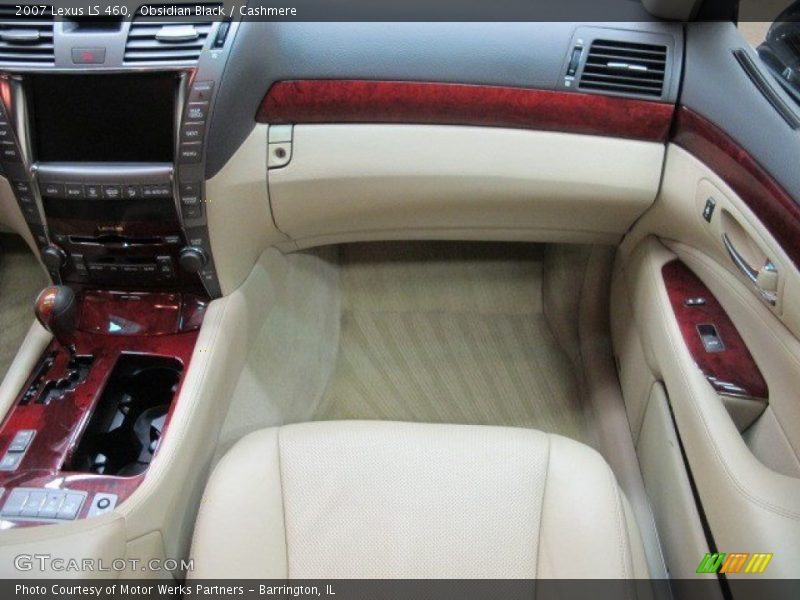 Obsidian Black / Cashmere 2007 Lexus LS 460