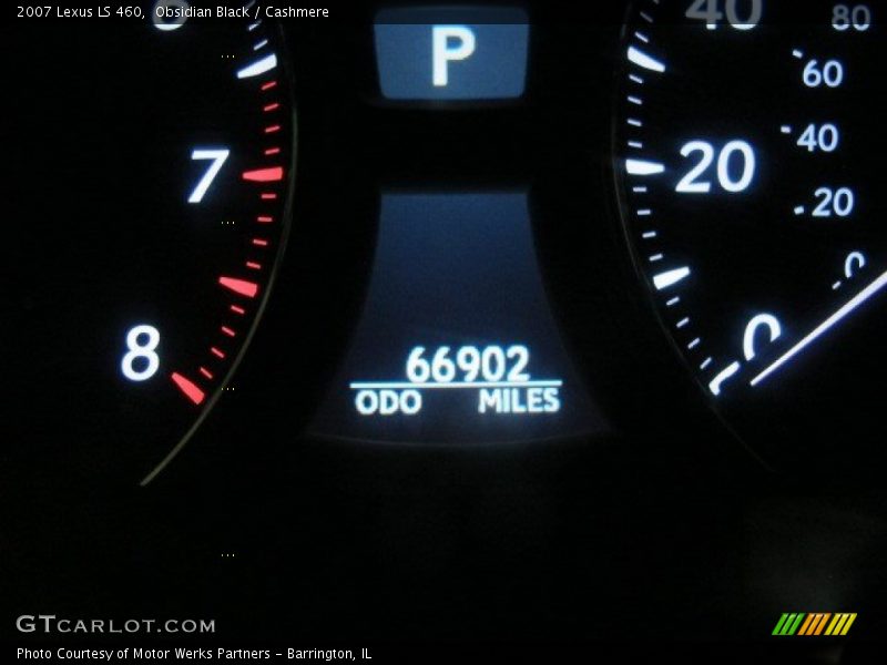 Obsidian Black / Cashmere 2007 Lexus LS 460