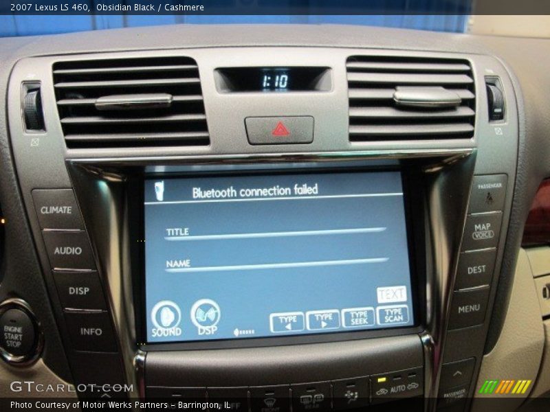 Obsidian Black / Cashmere 2007 Lexus LS 460