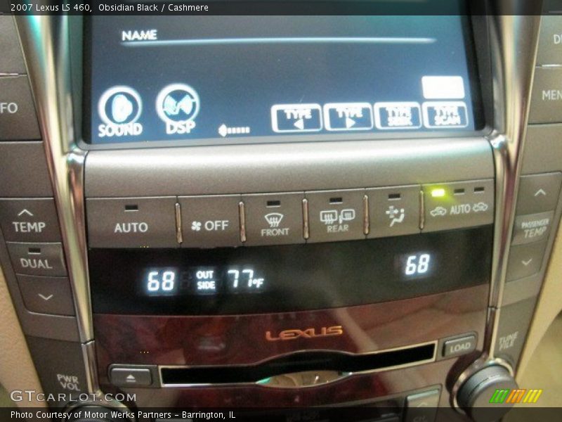 Obsidian Black / Cashmere 2007 Lexus LS 460