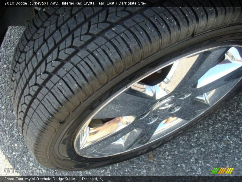 Inferno Red Crystal Pearl Coat / Dark Slate Gray 2010 Dodge Journey SXT AWD