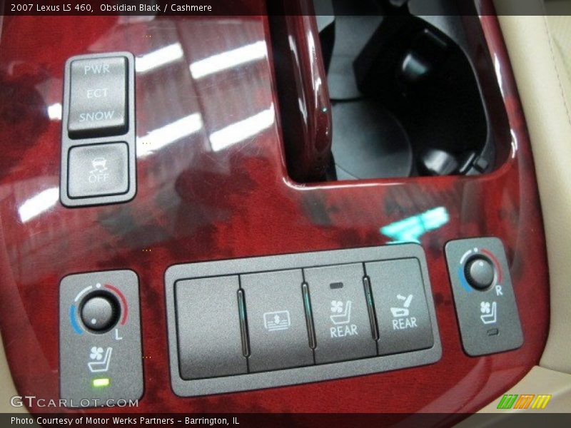 Obsidian Black / Cashmere 2007 Lexus LS 460