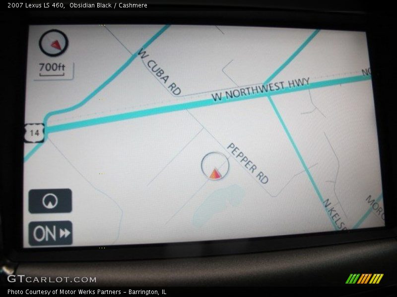 Obsidian Black / Cashmere 2007 Lexus LS 460