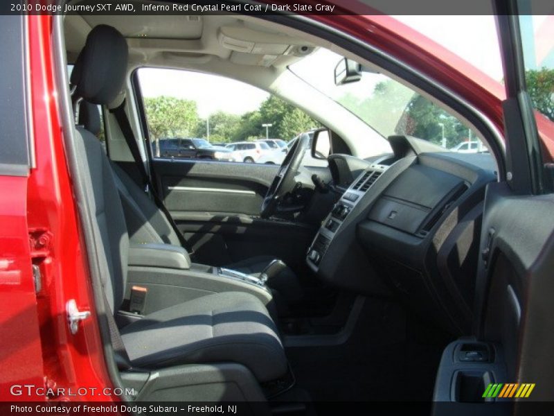 Inferno Red Crystal Pearl Coat / Dark Slate Gray 2010 Dodge Journey SXT AWD