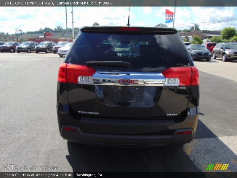 Carbon Black Metallic / Jet Black 2011 GMC Terrain SLT AWD