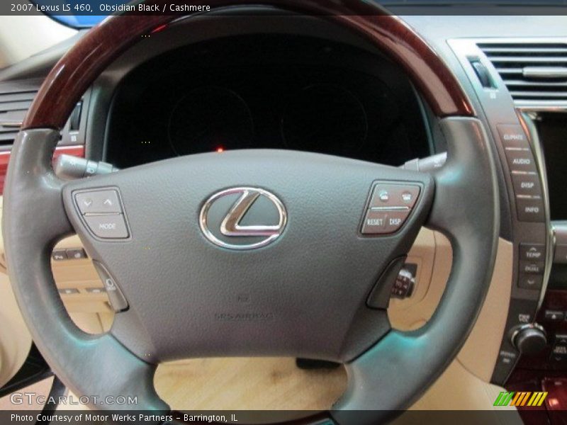 Obsidian Black / Cashmere 2007 Lexus LS 460
