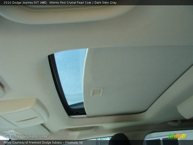 Inferno Red Crystal Pearl Coat / Dark Slate Gray 2010 Dodge Journey SXT AWD