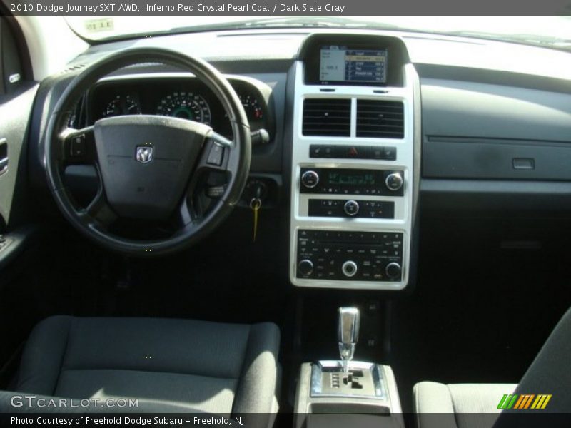 Inferno Red Crystal Pearl Coat / Dark Slate Gray 2010 Dodge Journey SXT AWD