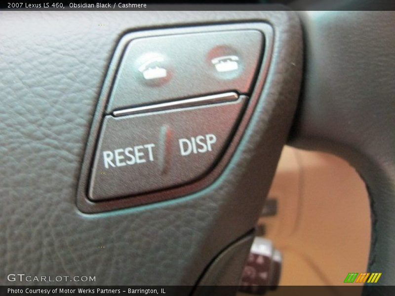 Obsidian Black / Cashmere 2007 Lexus LS 460