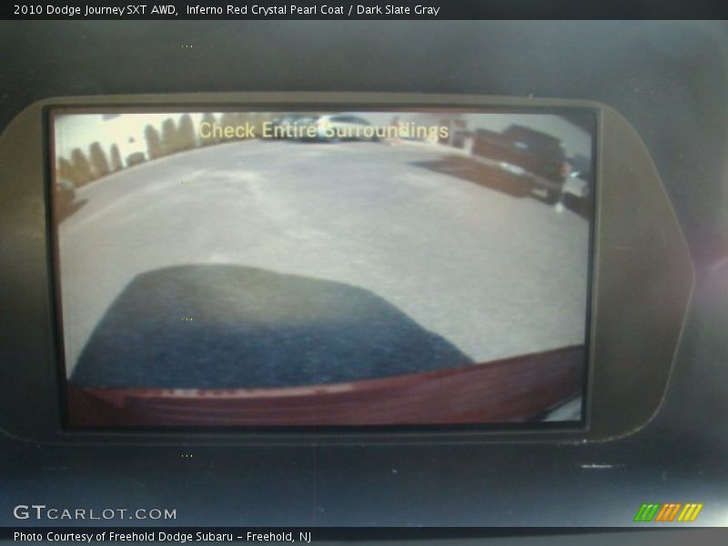 Inferno Red Crystal Pearl Coat / Dark Slate Gray 2010 Dodge Journey SXT AWD