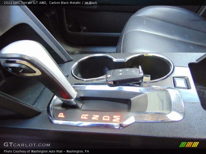 Carbon Black Metallic / Jet Black 2011 GMC Terrain SLT AWD