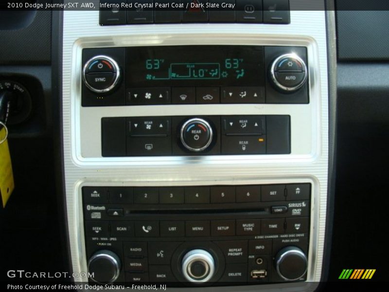 Inferno Red Crystal Pearl Coat / Dark Slate Gray 2010 Dodge Journey SXT AWD