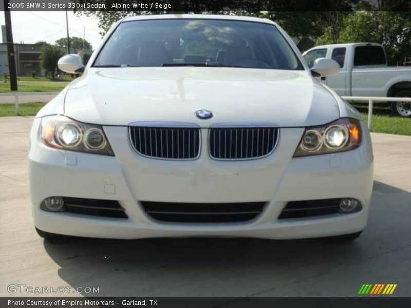 Alpine White / Beige 2006 BMW 3 Series 330xi Sedan