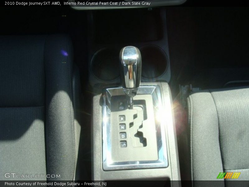 Inferno Red Crystal Pearl Coat / Dark Slate Gray 2010 Dodge Journey SXT AWD