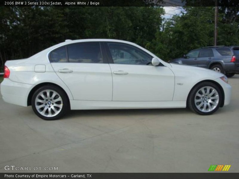 Alpine White / Beige 2006 BMW 3 Series 330xi Sedan