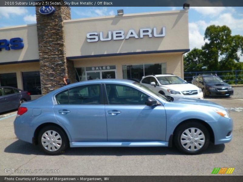  2010 Legacy 2.5i Sedan Sky Blue Metallic