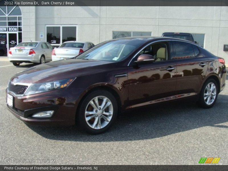 Dark Cherry / Beige 2012 Kia Optima EX