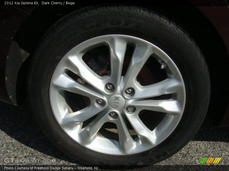 Dark Cherry / Beige 2012 Kia Optima EX
