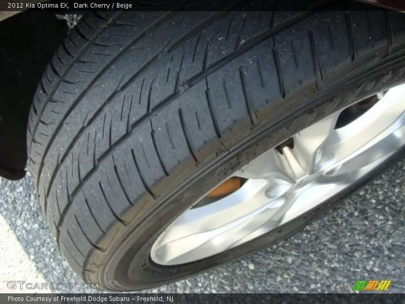 Dark Cherry / Beige 2012 Kia Optima EX