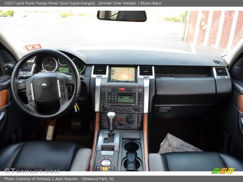 Zermatt Silver Metallic / Ebony Black 2007 Land Rover Range Rover Sport Supercharged