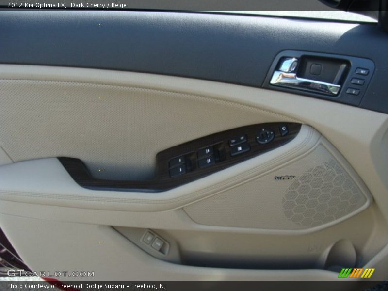 Dark Cherry / Beige 2012 Kia Optima EX