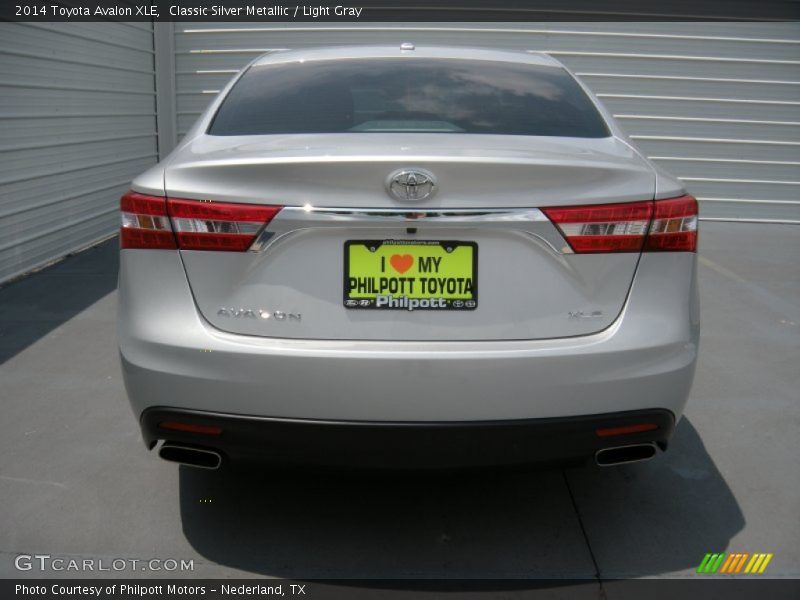 Classic Silver Metallic / Light Gray 2014 Toyota Avalon XLE