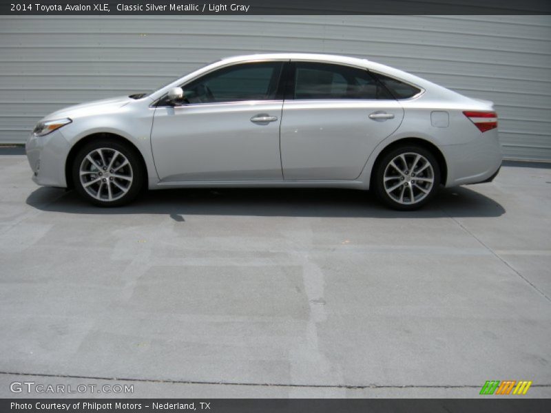 Classic Silver Metallic / Light Gray 2014 Toyota Avalon XLE