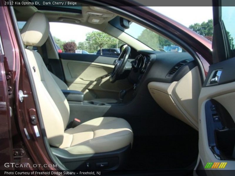 Dark Cherry / Beige 2012 Kia Optima EX