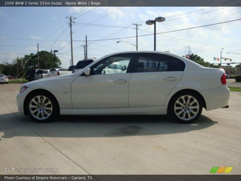 Alpine White / Beige 2006 BMW 3 Series 330xi Sedan