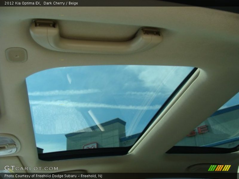 Dark Cherry / Beige 2012 Kia Optima EX