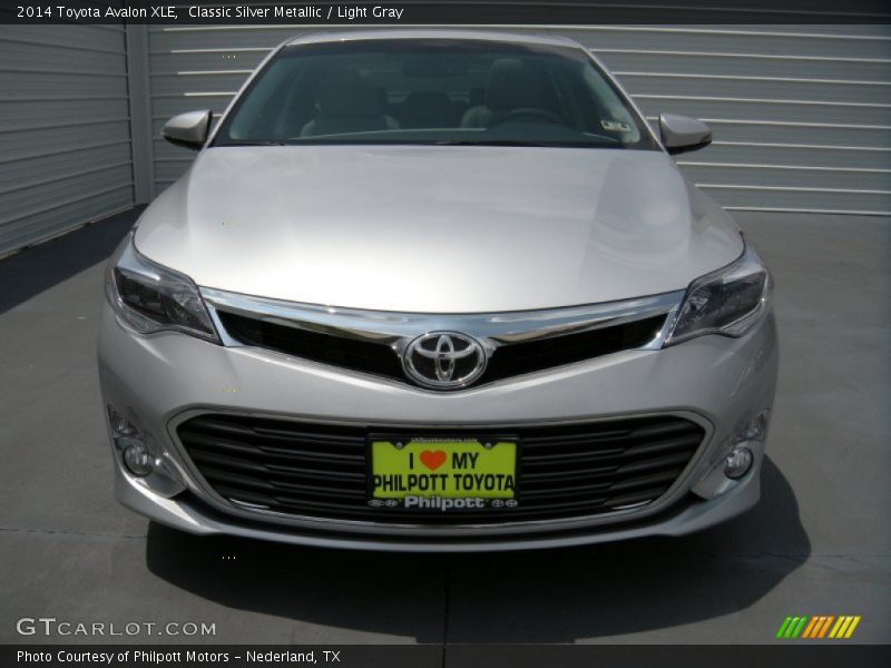 Classic Silver Metallic / Light Gray 2014 Toyota Avalon XLE