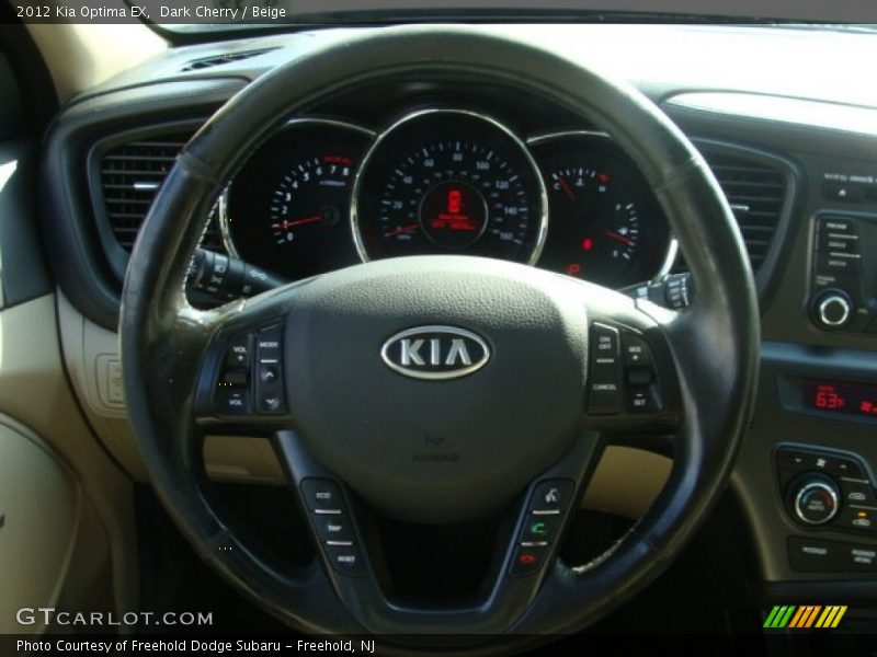 Dark Cherry / Beige 2012 Kia Optima EX