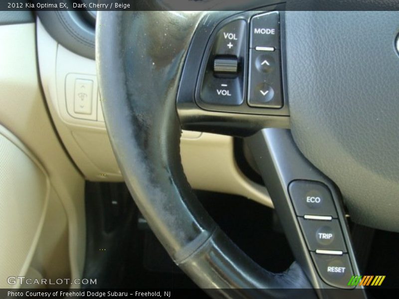 Dark Cherry / Beige 2012 Kia Optima EX