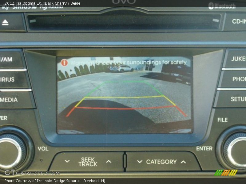 Dark Cherry / Beige 2012 Kia Optima EX