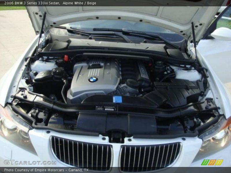 Alpine White / Beige 2006 BMW 3 Series 330xi Sedan