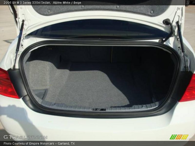Alpine White / Beige 2006 BMW 3 Series 330xi Sedan