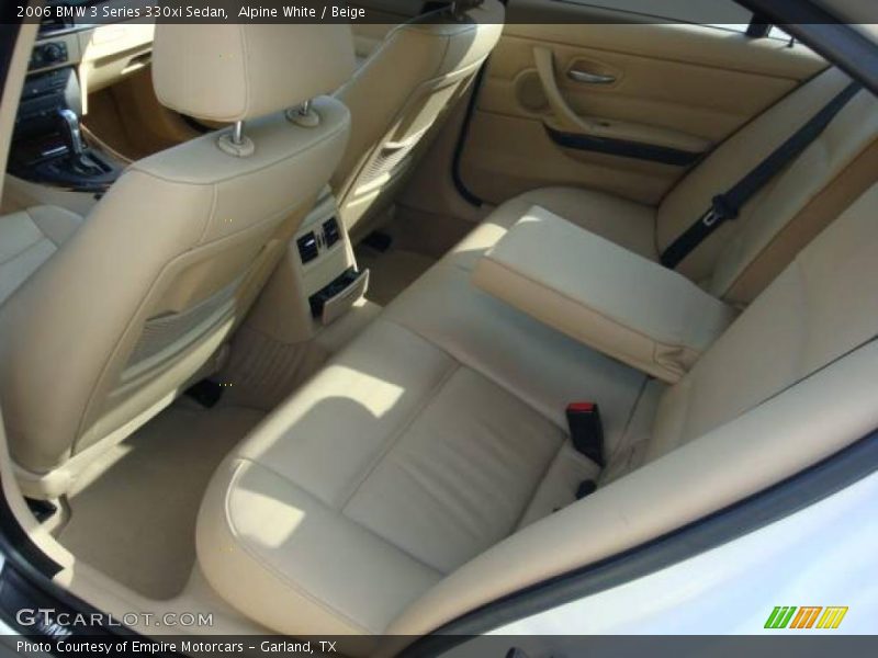 Alpine White / Beige 2006 BMW 3 Series 330xi Sedan