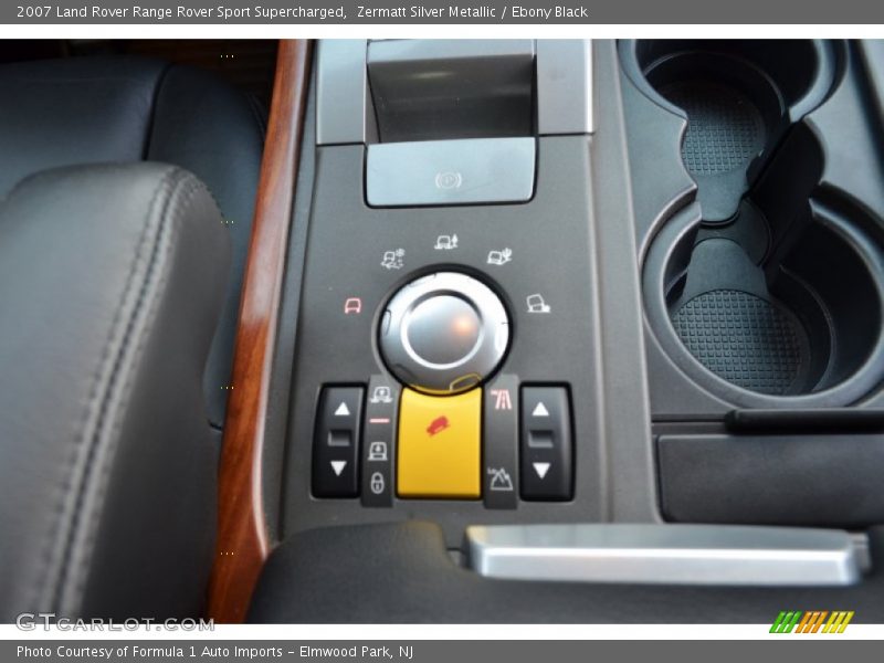 Zermatt Silver Metallic / Ebony Black 2007 Land Rover Range Rover Sport Supercharged