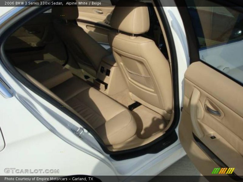 Alpine White / Beige 2006 BMW 3 Series 330xi Sedan
