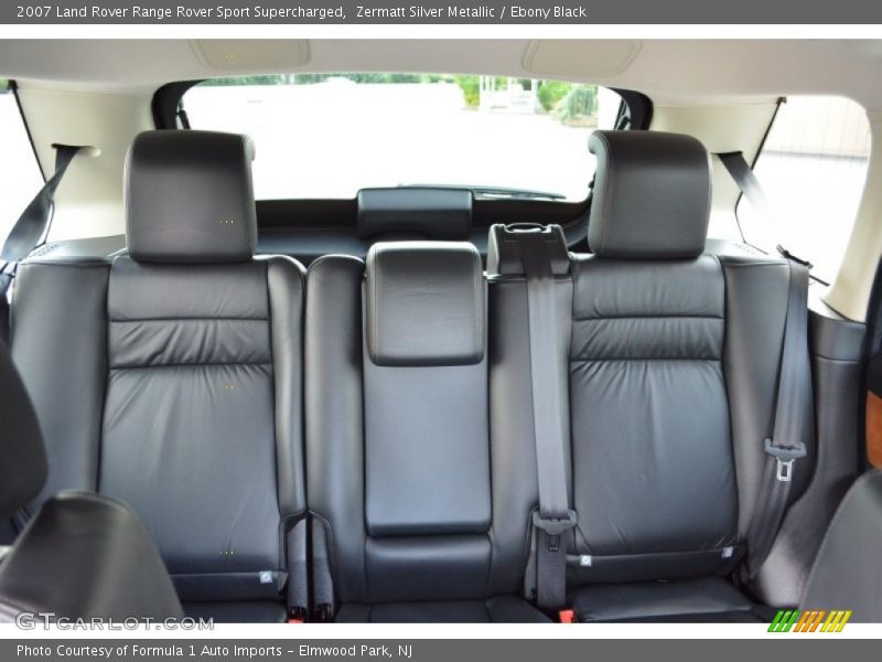 Zermatt Silver Metallic / Ebony Black 2007 Land Rover Range Rover Sport Supercharged