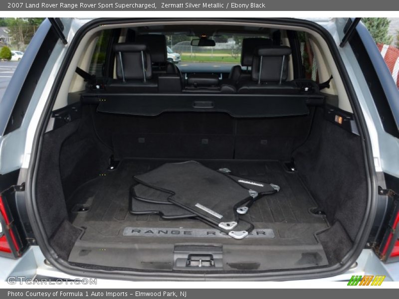 Zermatt Silver Metallic / Ebony Black 2007 Land Rover Range Rover Sport Supercharged
