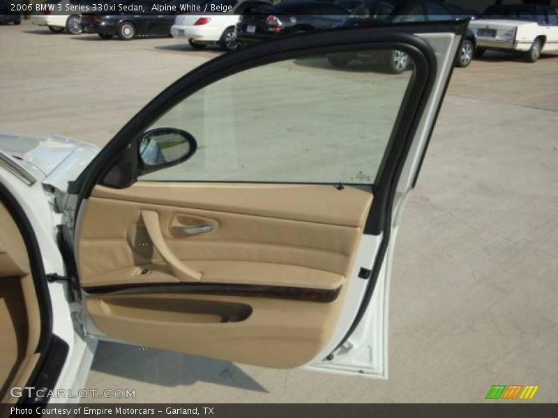 Alpine White / Beige 2006 BMW 3 Series 330xi Sedan
